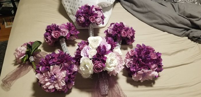Finished diy Bouquets!!! 1