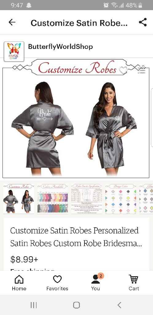 Bridesmaids robes for the budget brides!!! - 1