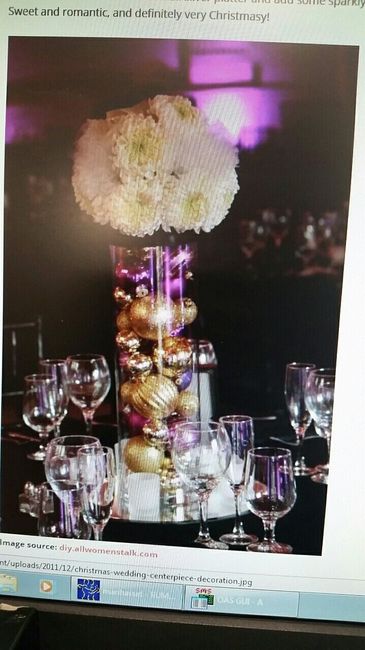 Playing around with centerpieces