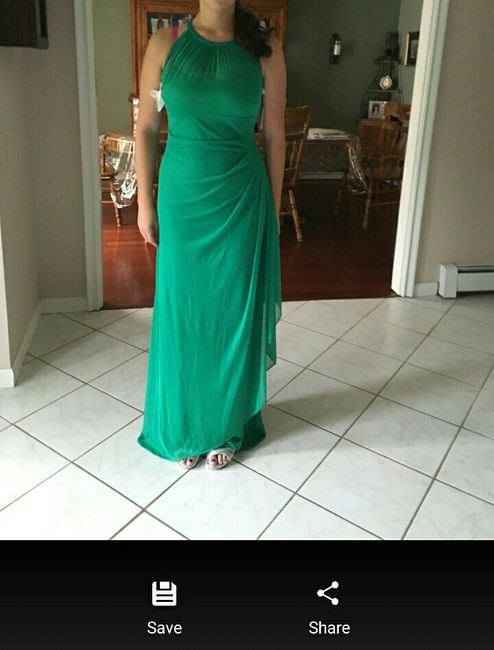Do these dresses match at all.