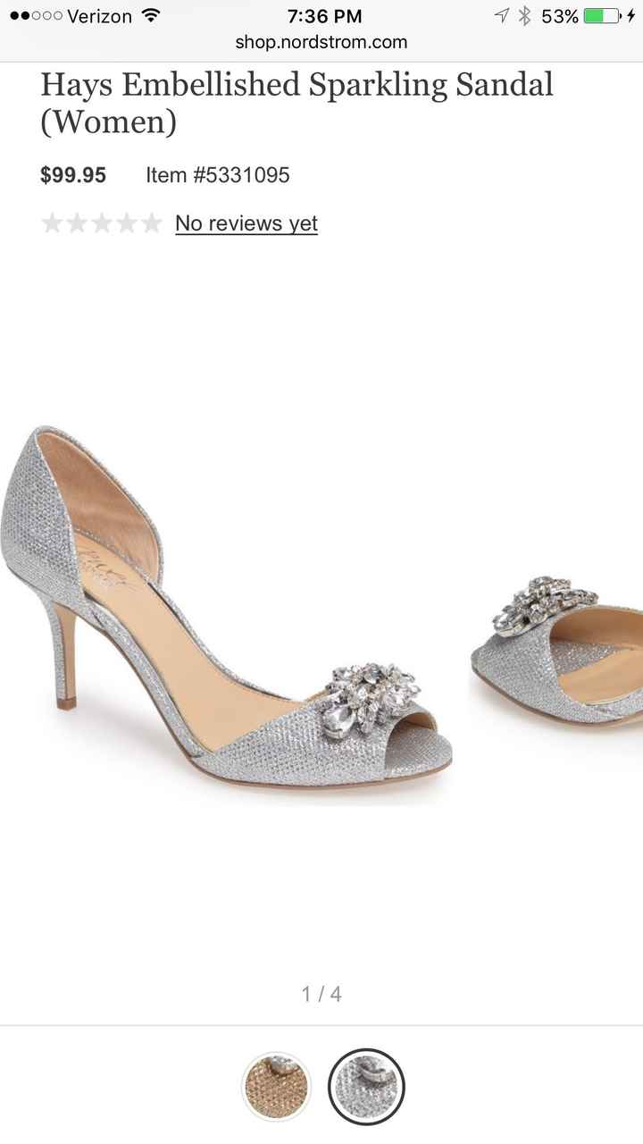 Bridal shoe HELP!