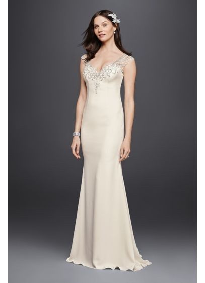 Help! What color bridesmaids dresses go with an ivory wedding gown? 1