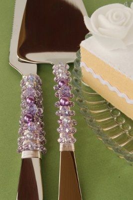 Anyone sprucing up their own Champagne flutes & serving sets?