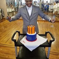 the groom & his cake