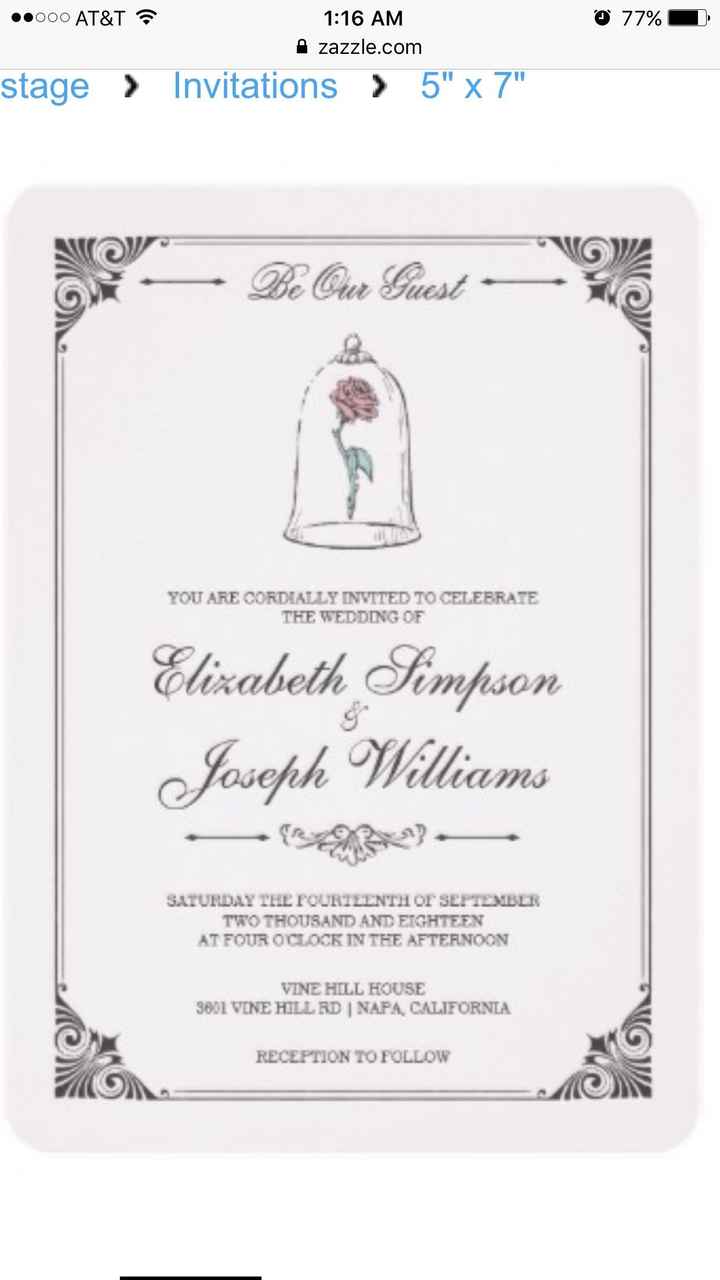 Zazzle wedding invitations