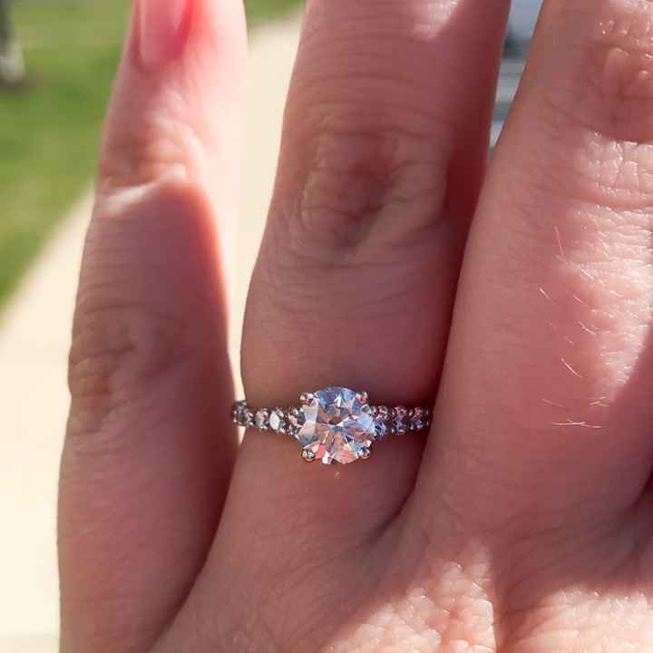 Let's see your engagement rings
