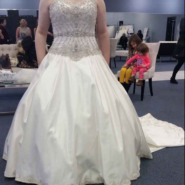 I said YES to the dress!!!  :)