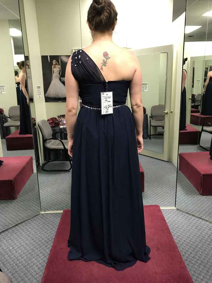 We found the Maid of Honor dresses!!!