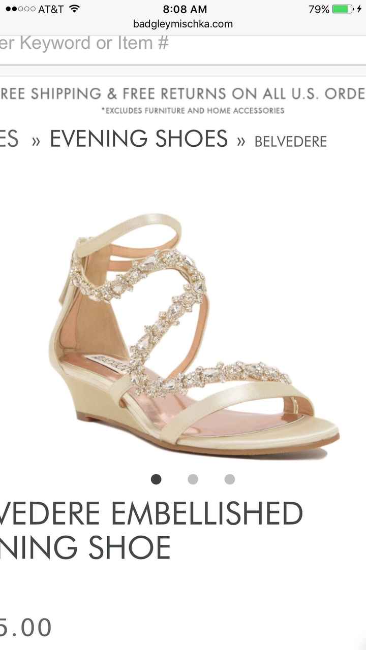 Shoes to wear to ceremony for beach wedding