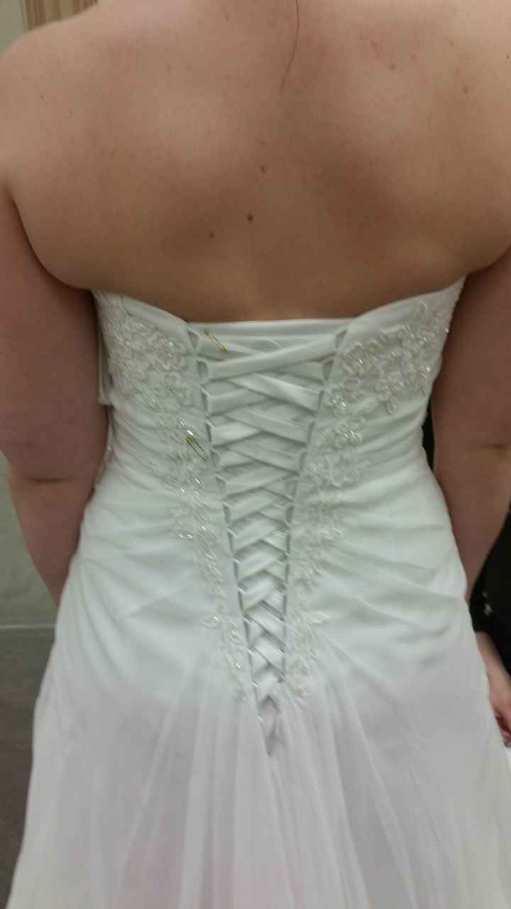 Final dress fitting!! Thoughts?
