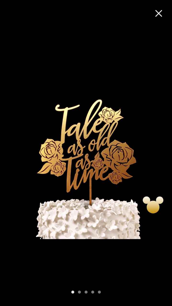 Show me your wedding cake toppers!