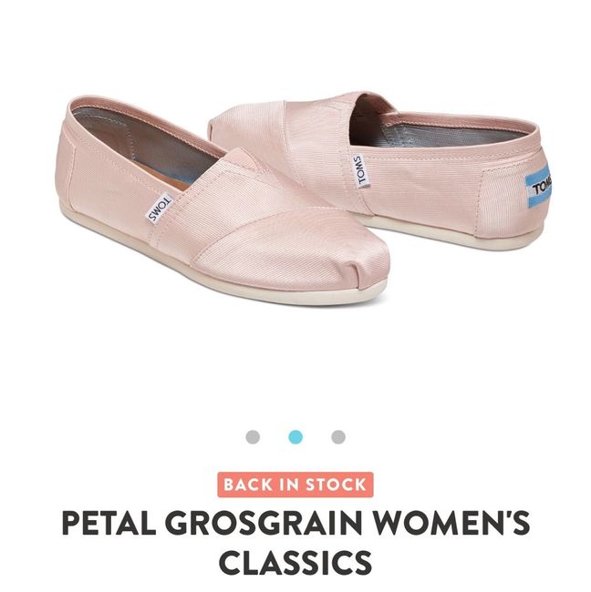 TOM'S wedding shoes