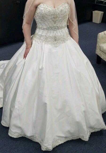 I need reassurance about my dress
