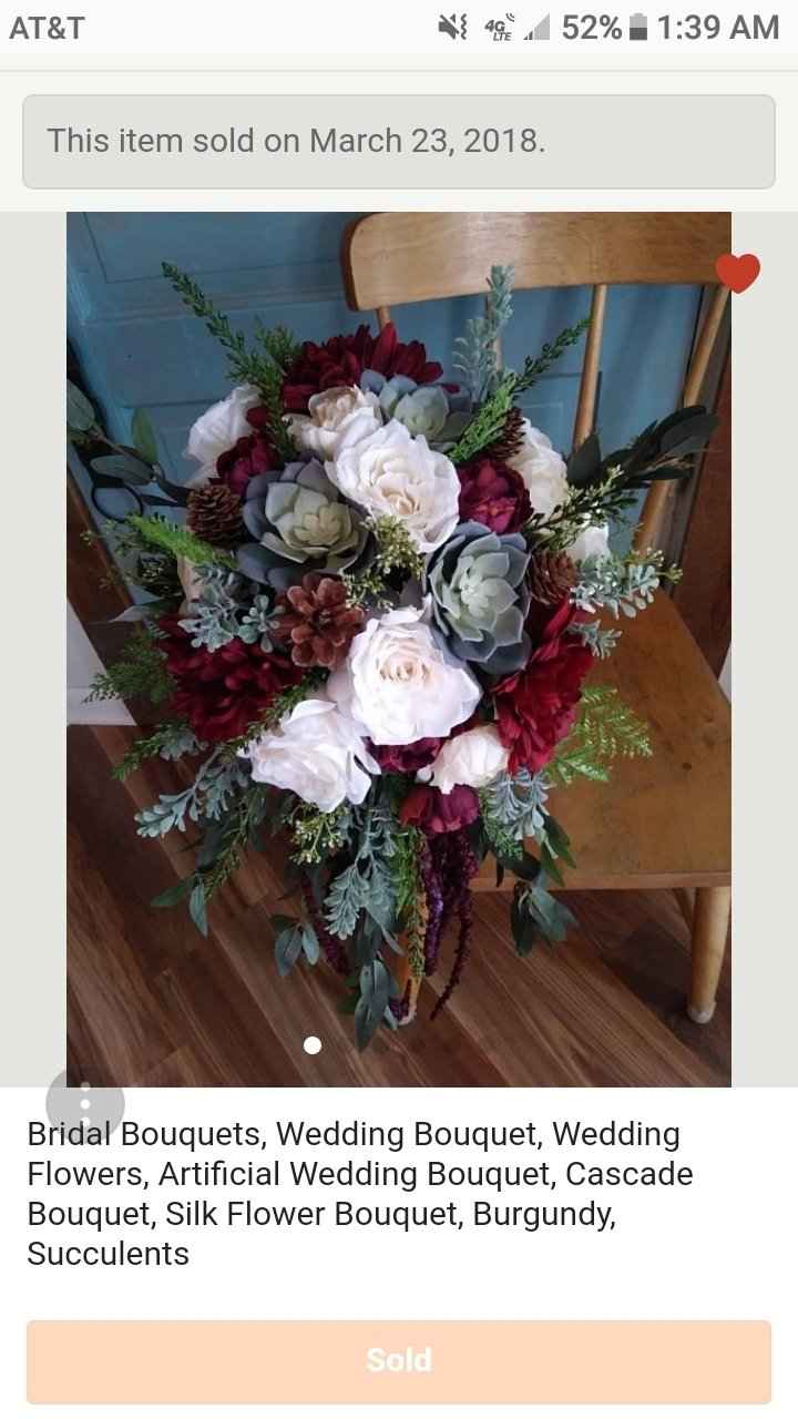 Artificial Flower pieces for tables...diy - 1