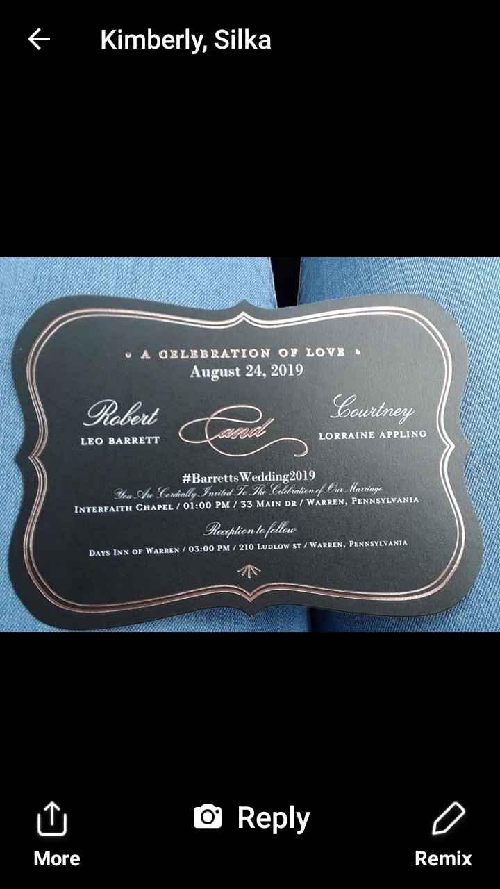 Where did you get (or getting) your wedding invitations from?!! - 1