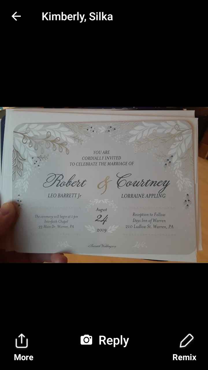 Where did you get (or getting) your wedding invitations from?!! - 3