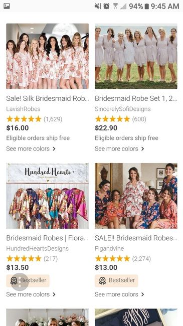Bridesmaid Gifts - 1