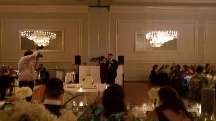 The view from the head table (mother & son dance)