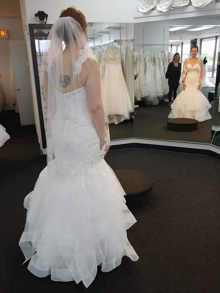 11 days out - picked up the dress this weekend! - 3