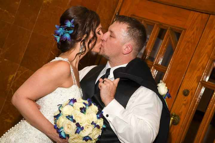 At the doors to our reception venue