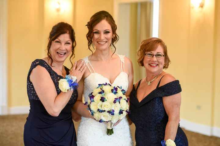 My stepmom, myself, my mom