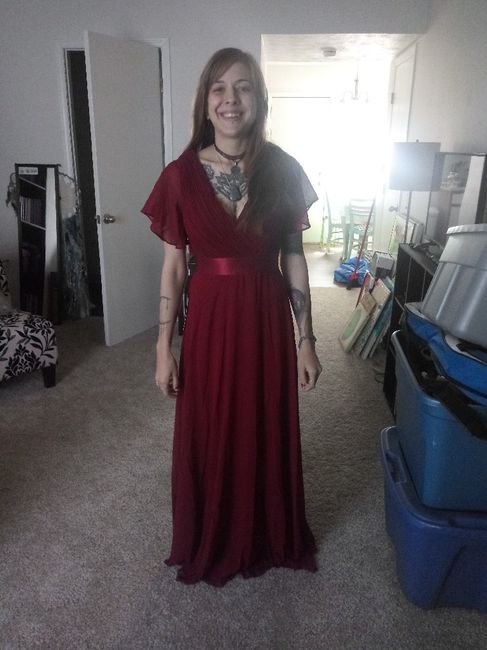 Maid of honor dress 1