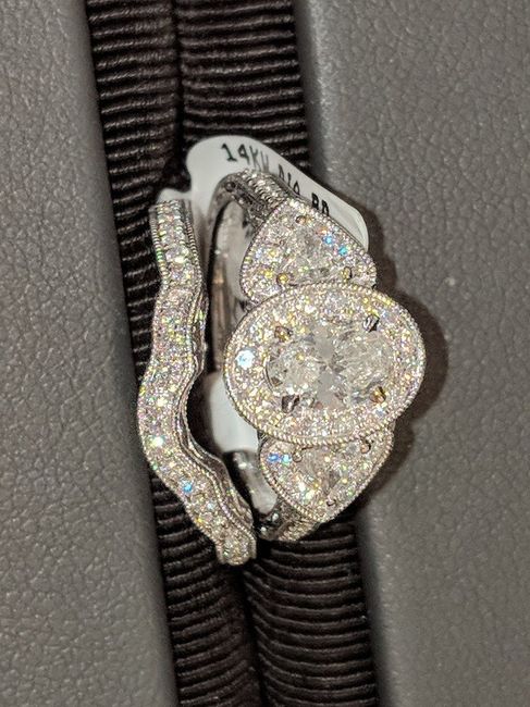 Let’s show off our engagement rings! - 1