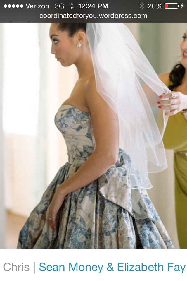 Black wedding dress!