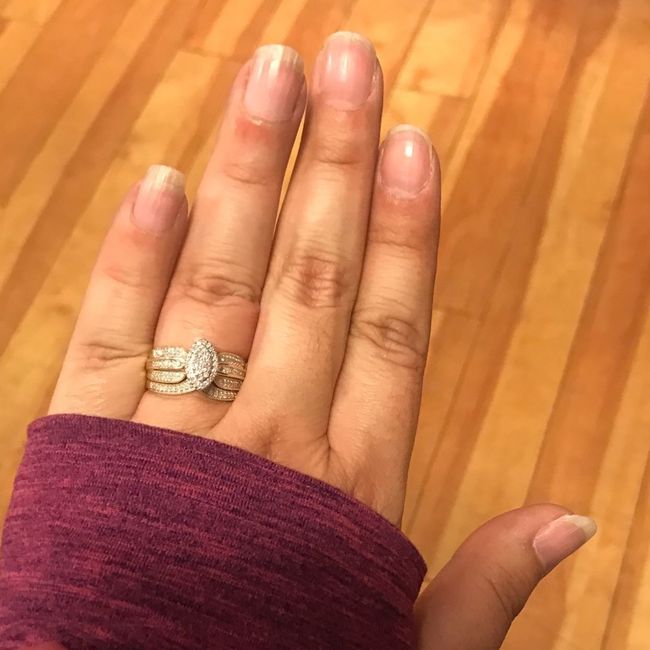 Show me the wedding bands....