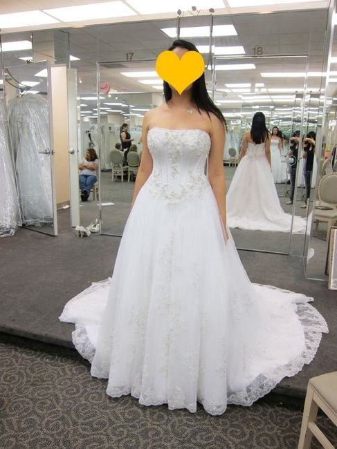 I found a gown