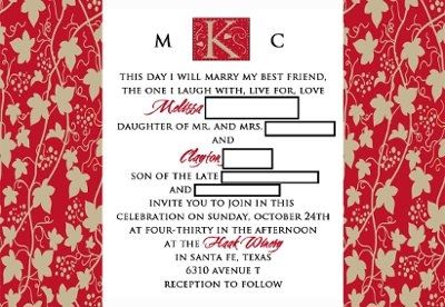 I wanna see your invites!