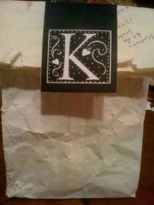 Yay! DIY Success with my favor bag ribbon labels...pics