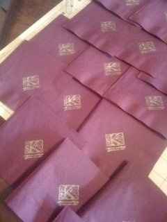 DIY Embossing napkins (pic)