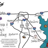 Directions cards in invites