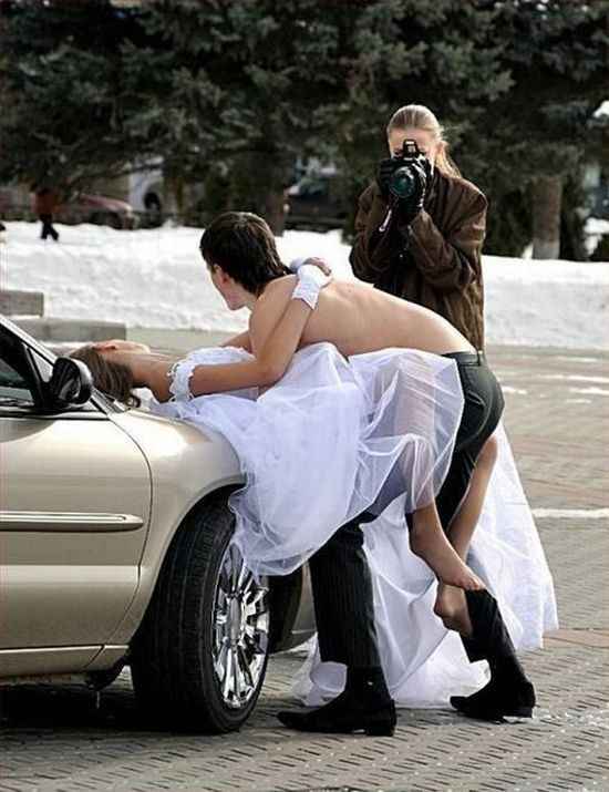 Google "funny wedding pic" or "horrible wedding pic" and post your favorite that popped up!