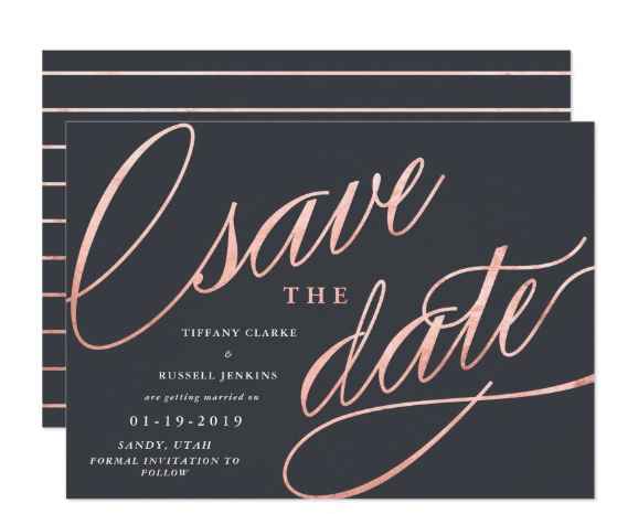 Ordered our Save the dates!