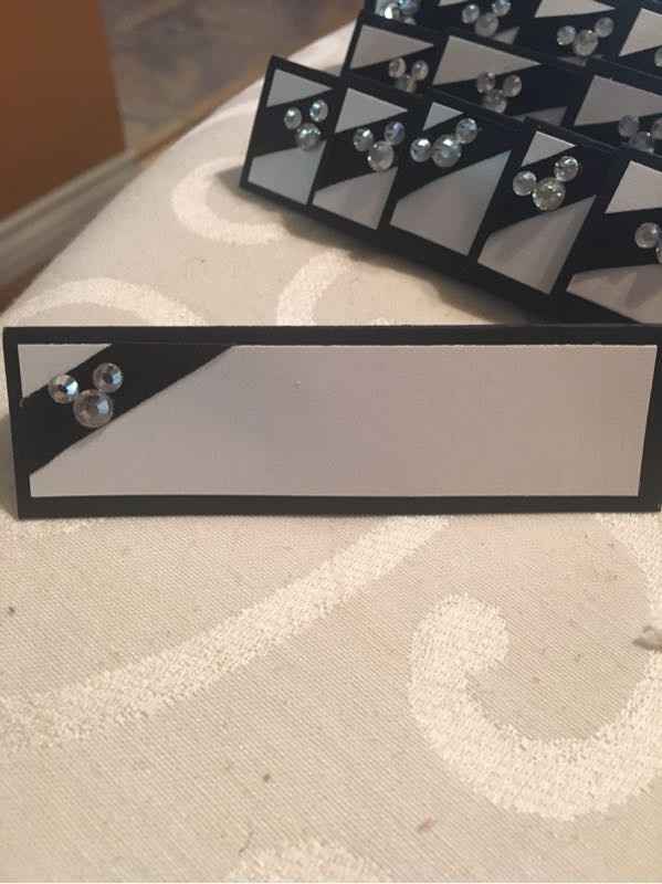 I made my name cards today