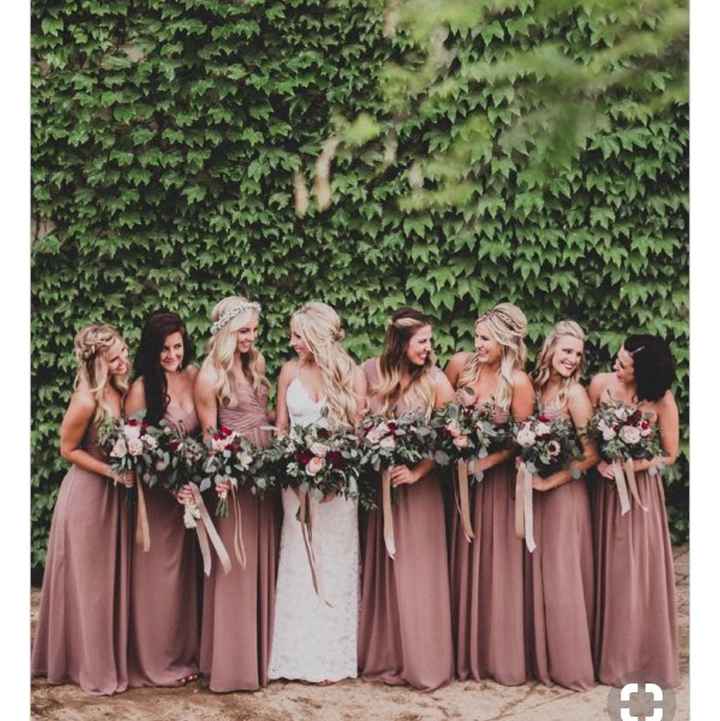 Looking for bridesmaids dress color ...