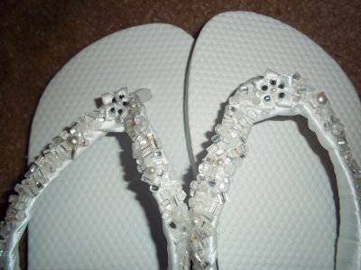 my DIY wedding shoes