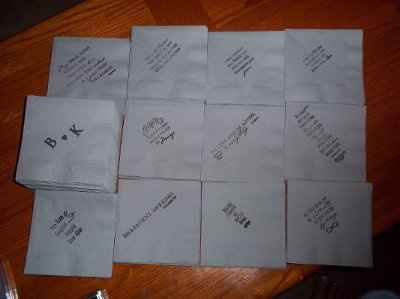 Just Sharing a DIY napkin project I did!