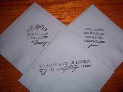 Just Sharing a DIY napkin project I did!