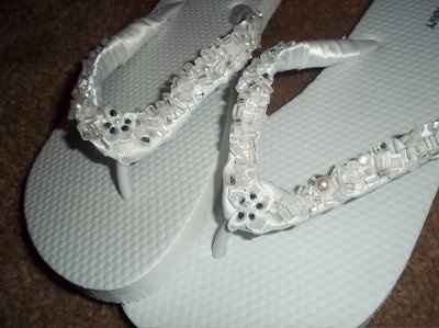 my DIY wedding shoes