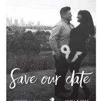 Save-the-dates: photo or no photo? - 1