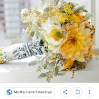 White or colorful bridal bouquet? - 1