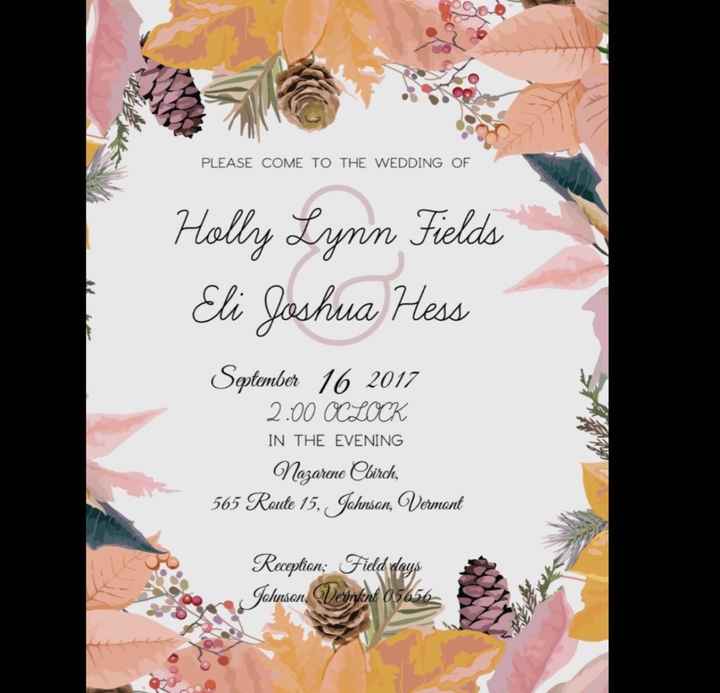 Diy invitations