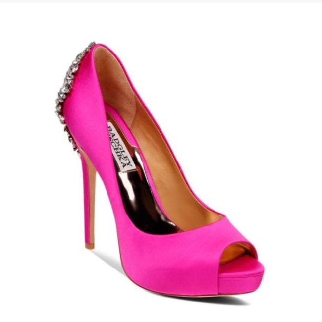 I bought my wedding shoes!