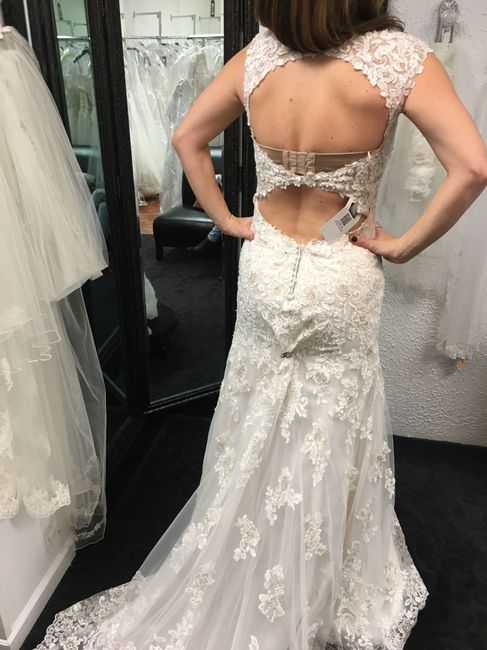 I said yes to the dress!