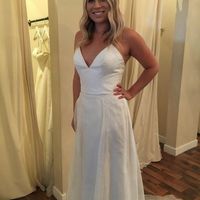 How many of you changed your mind on your dress? - 1