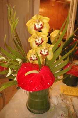 Budget DIY centerpieces