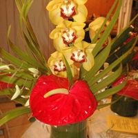 Budget DIY centerpieces